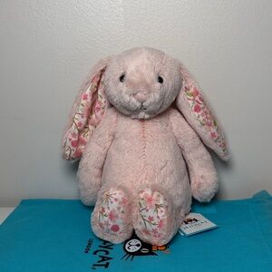 US Seller Jellycat Small Blossom Blush Bunny 'Cherry' 7inch W./Dust Bag